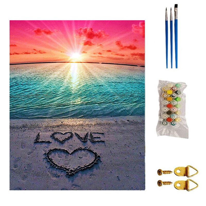 Diy Painting By Numbers Kits Art Painting On Canvas Without Frame 40x50cm Wall Art Picture Decoration For Living Room Bedroom