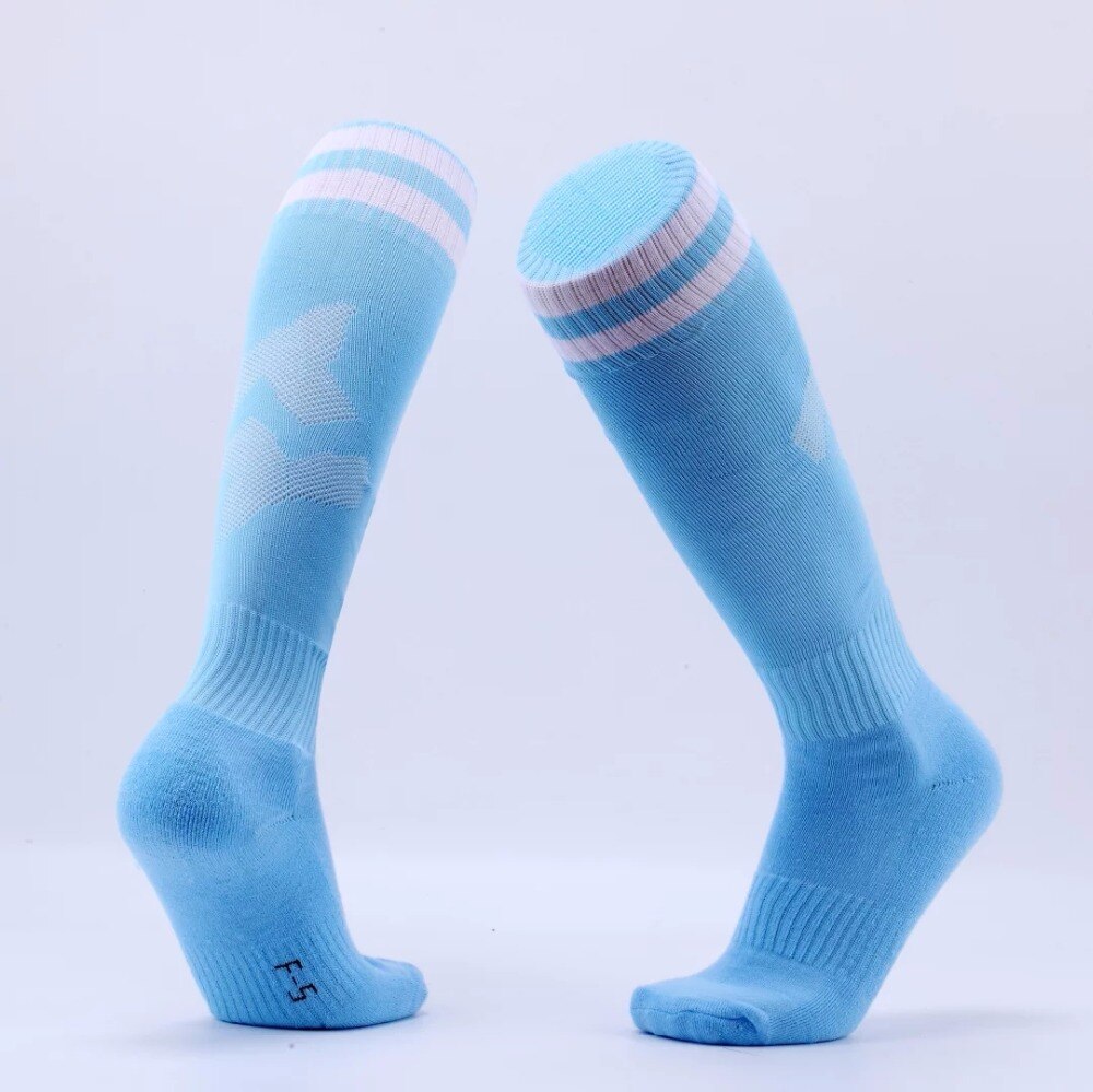 Kinder Erwachsene Fußball Socken Jungen Fußball kinder Oben Knie Plain Socken Lange Fußball Strümpfe Männer Über Knie Hohe Socken baseball