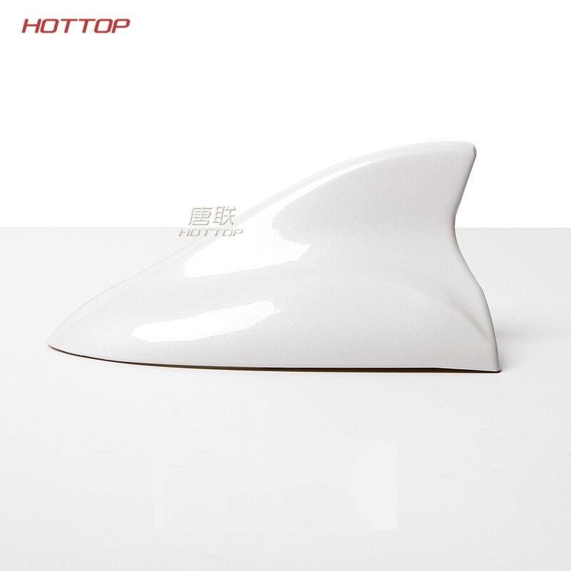 For Mitsubishi ASX RAR Outlander Lancer 10 Pajero dedicated antenna shark fin antenna modifications Car styling: Pearl White 1pc