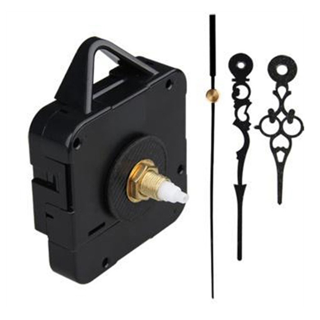 Quartz Clock Movements with Spindle Mechanism Motor Battery Powered Replacement Repair Parts Bedroom Living Room Decorations