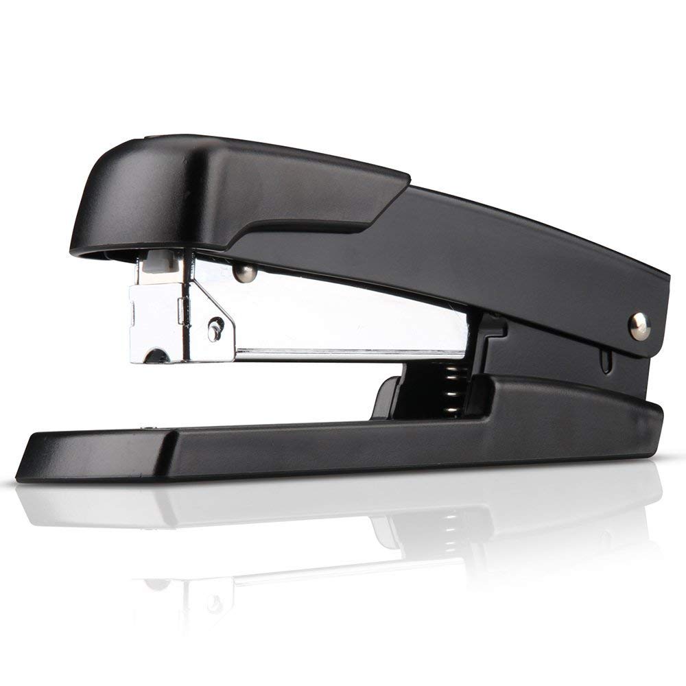 MyLifeUNIT Desktop Stapler 50 Sheets Paper Metal Safe Heavy Duty Stapler For Office School Supply