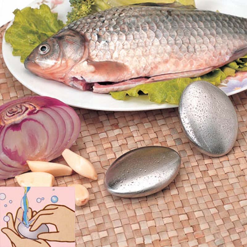 stainless steel odor remover anti-odor Kitchen car pet Chef Soap Removing Deodorize Smell hands Soap Garlic Fish Odors remover
