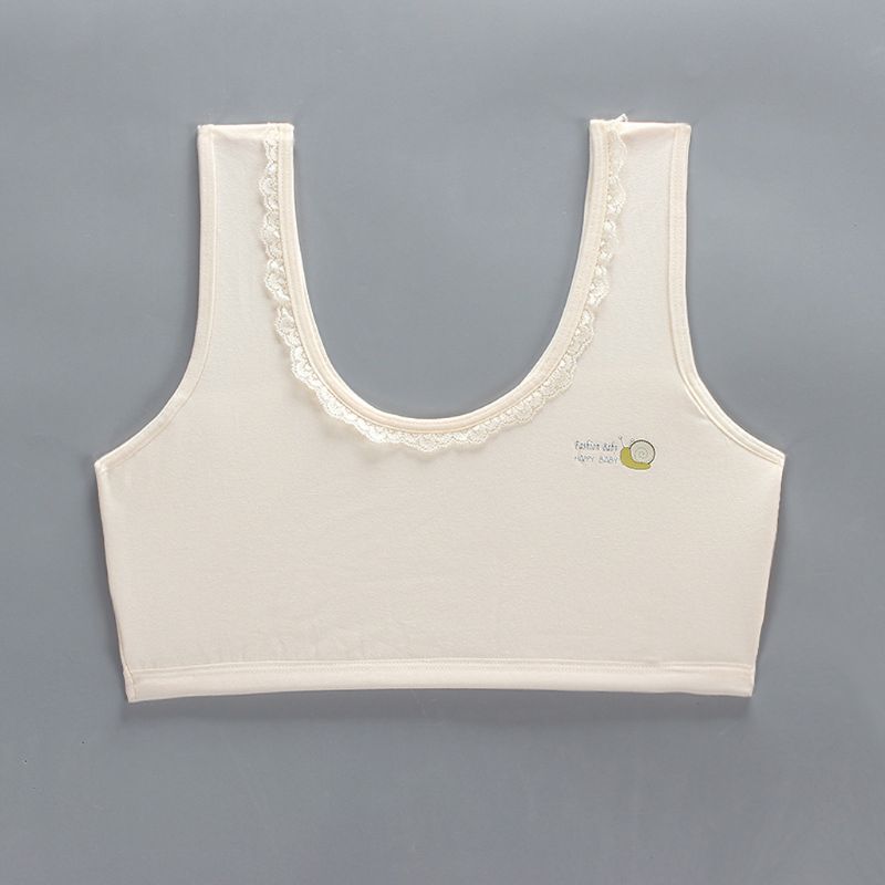 Teen Girl Reggiseno Sportivo Biancheria Intima Bambini Giovane Pubertà Reggiseno di Formazione Per 8-18years