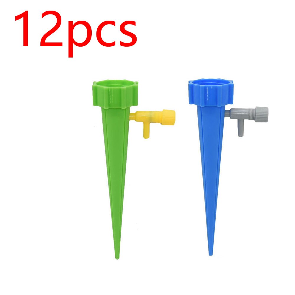 36/24/12 Pcs Auto Drip Irrigatie Watering Systeem Druppelaar Spike Kits Tuin Huishoudelijke Plant Bloem Automatische Waterer Gereedschap: A x 12pcs