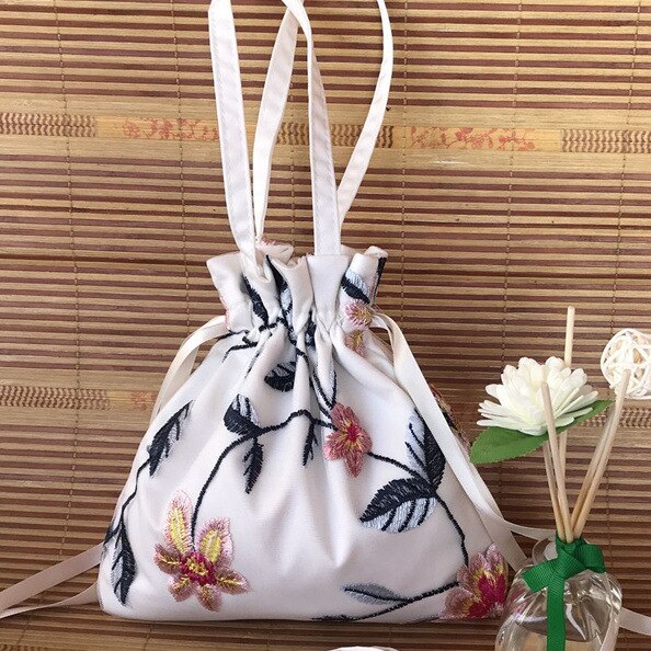 Sac à main rétro alasir pour femme, style chinois, hanfu, petites fleurs brodées, en dentelle, à bandoulière, mini sac à main rétro pour femme, sacs à ficelle: 17