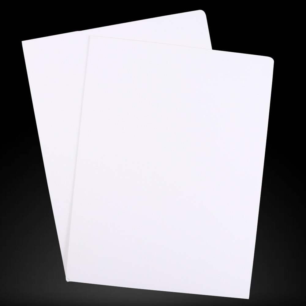 12Pcs A4 2 Zakken Kraftpapier Bestandsmap Bruin Houder Document Map Office Project Bestand Presentatiemap (Rood)