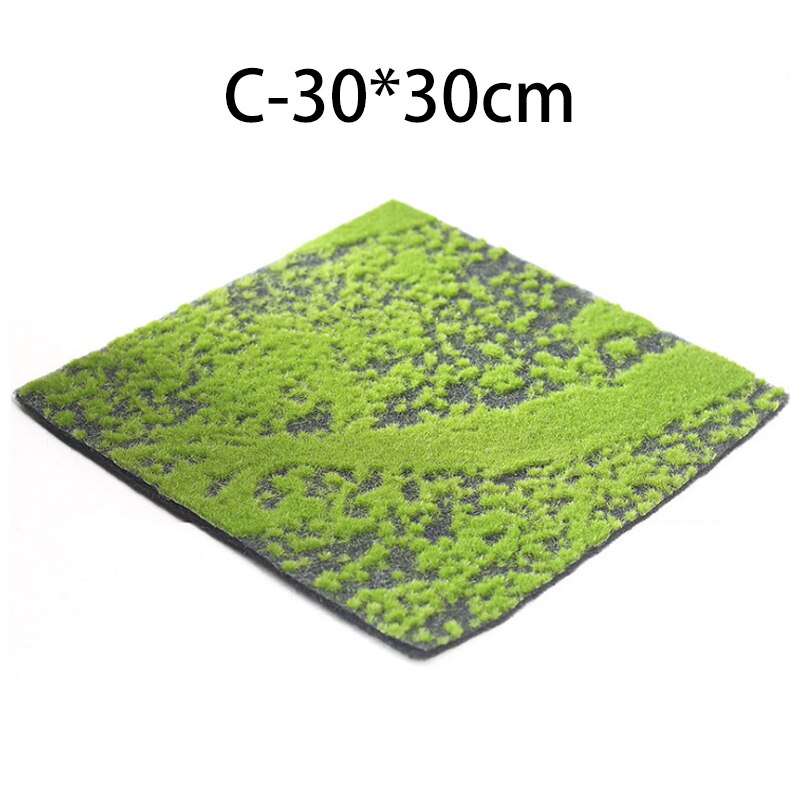 Micro Landscape Artificial Grass Landscape Home Accessories Aquarium Decoration Artificial Lawn Garden Decor: C