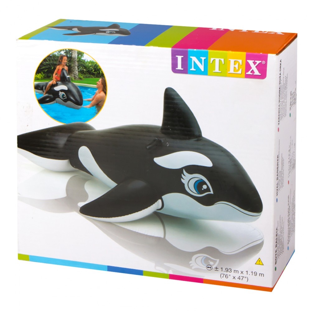 Hinchable INTEX Ballena Orca 193x119 cm