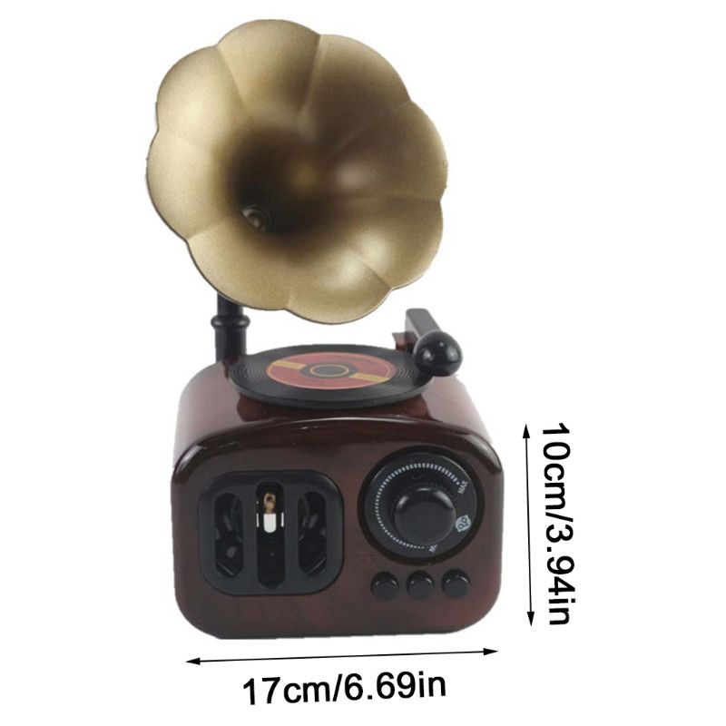 Kinderen Grammofoonplaat Klassieke Muziek Doos Thuis Slaapkamer Kamer Creatieve Decoratie Ornamenten Kids