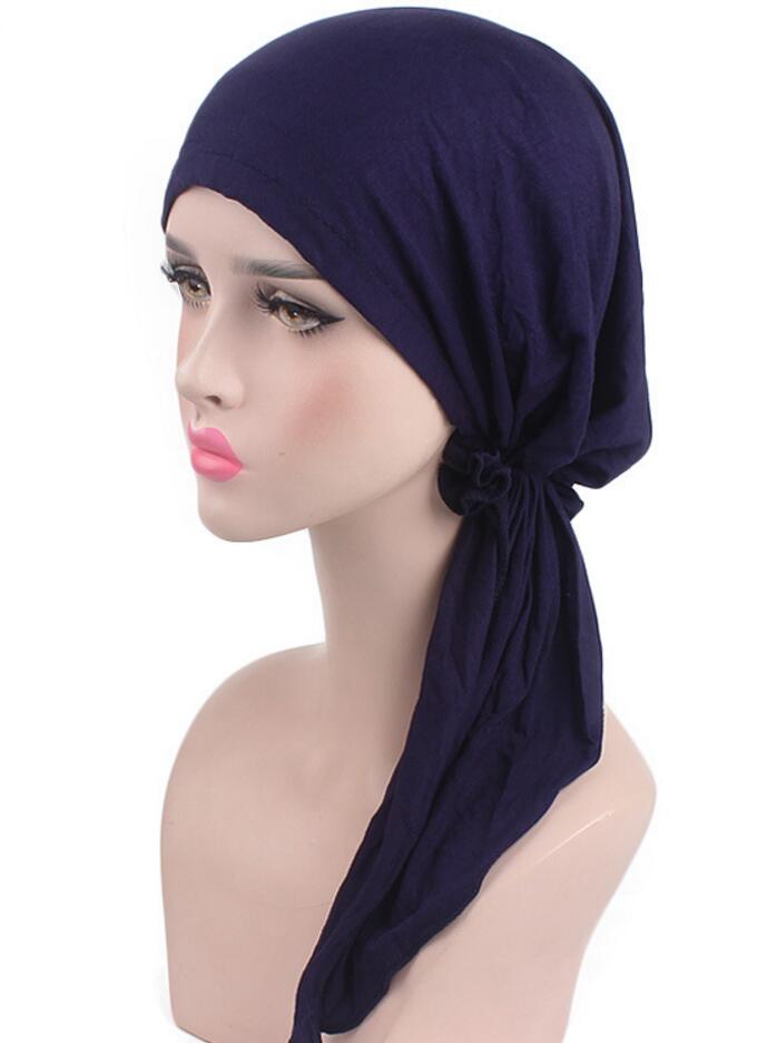 Luxe vrouwen Spandex Sport Hoofdband Durags Bandana Tulband Hoed Pruiken Doo Durag Biker Extra lange bandjes DU-RAG Stitch buiten