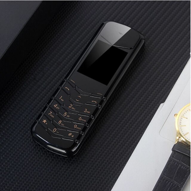 K6 Unlock Bar Luxury Senior Cellphone BT Dial Metal Case Dual Sim FM MP3 Russian Key Greek Memu No Camera: standard / black