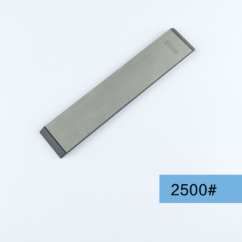 large Diamond stone bars knife sharpener Portable Special for sharpening Sharpening stone with base Sharpen blade Diamond: 2500