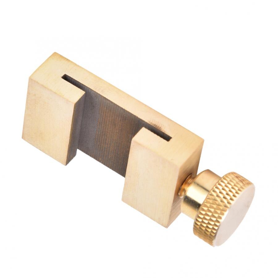 Brass Ruler Locating Block Woodworking Marking Locator Angle Scriber Carpenter Location Line Scriber Block Gauge Measuring Tools