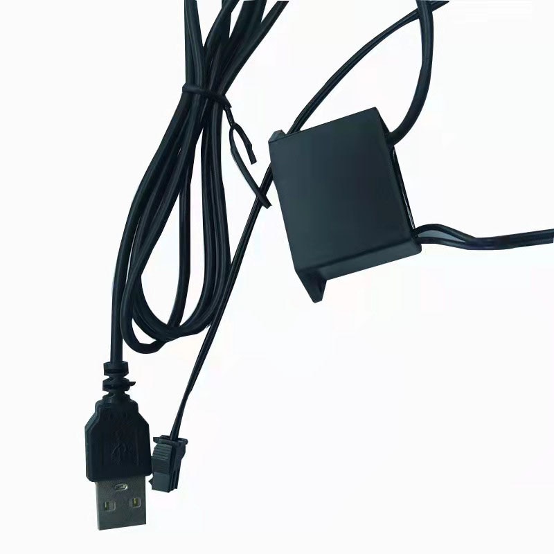 DC 3V AA Battery 5V USB 12V Adapter Driver Car Lighter Controller Inverter For El Wire Electroluminescent Light