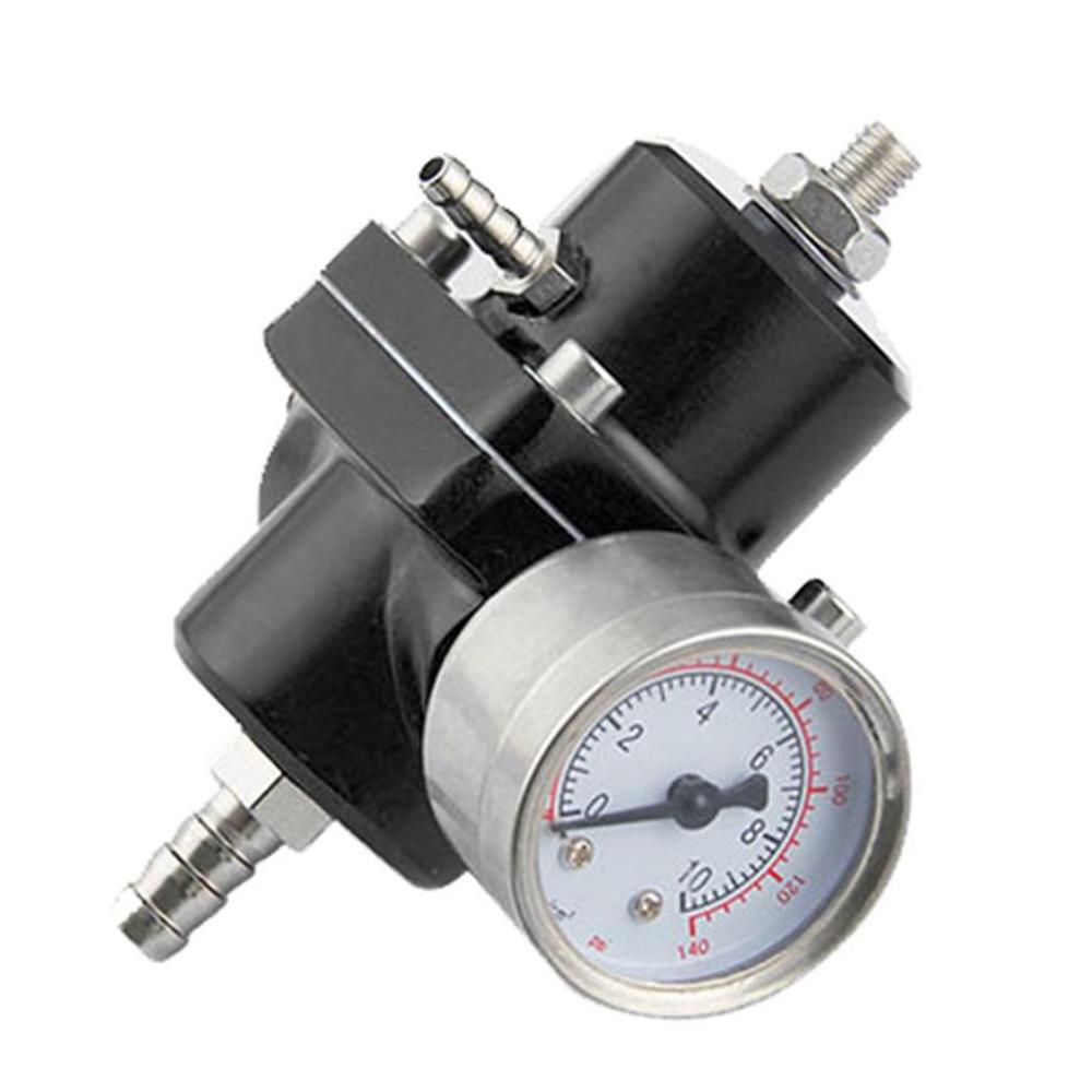 Car modified fuel pressure regulator Fuel regulating valve Petrol booster enhanced applicator with watch