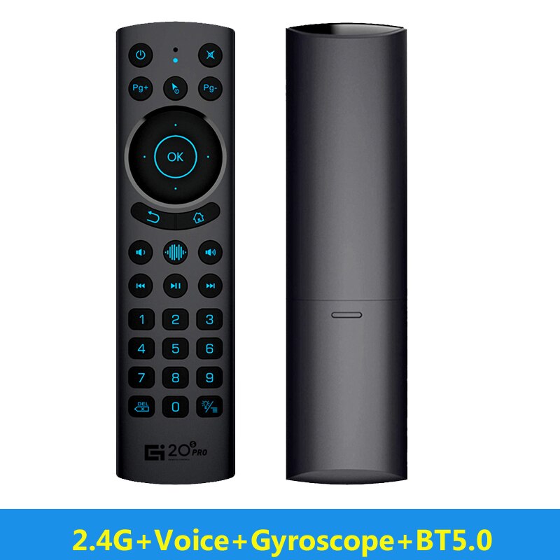 G20BTS Plus G20S Voice Remote Control Air Mouse Gyros IR Learning for ATV Android Box Backlit Remote Control For X3 Pro X4 AM7: Default Title