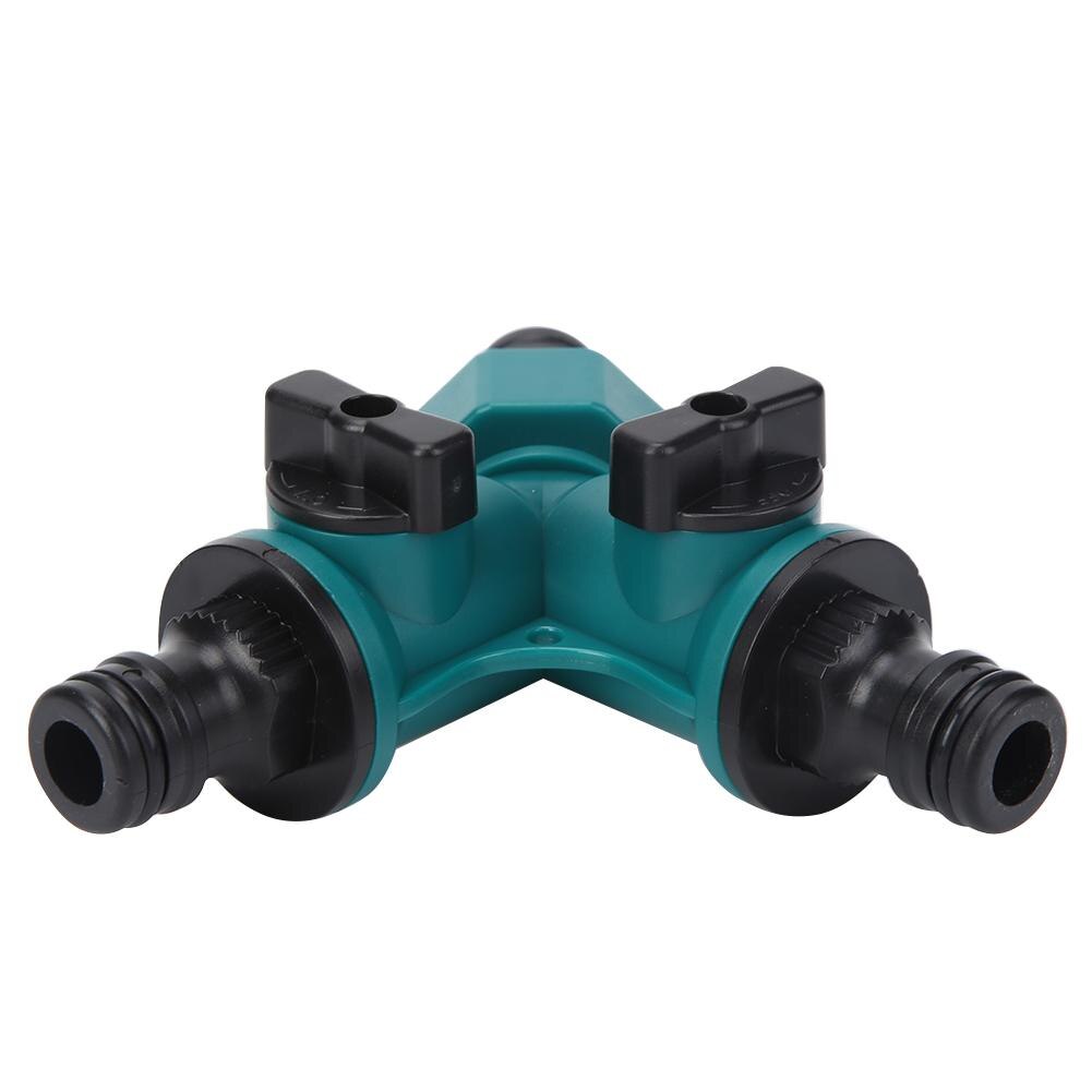 Garden Hose Pipe Splitter Plastic Water Quick Connector Irrigation Tool Pipe Connector water tap adapter hose fitting connection