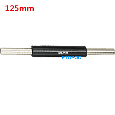 1pcs 25-200mm calibration block rod bar gauge bar and 25mm ring gauge for caliper inner diameter outer diameter micrometer: 125mm