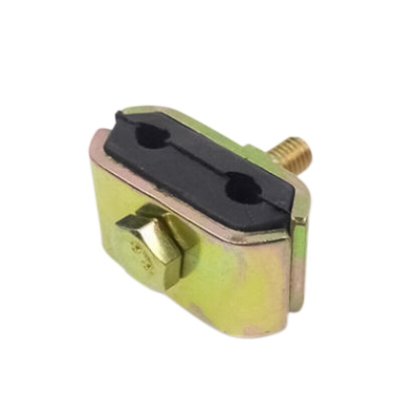 Excavator High pressure oil pipe Fixed pipe clamp Engine clamp Excavator Accessories: 2 holes