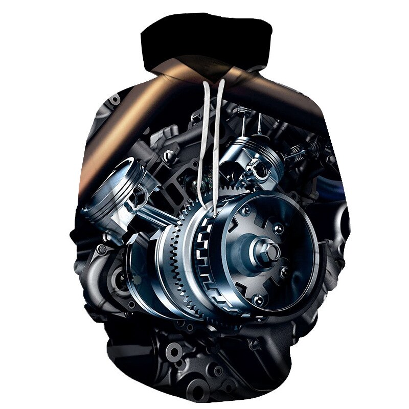 Unisex 3D impreso casual suéteres para hombres y mujeres de bóxer suelto cuello redondo sudaderas con capucha y tops a la sudadera
