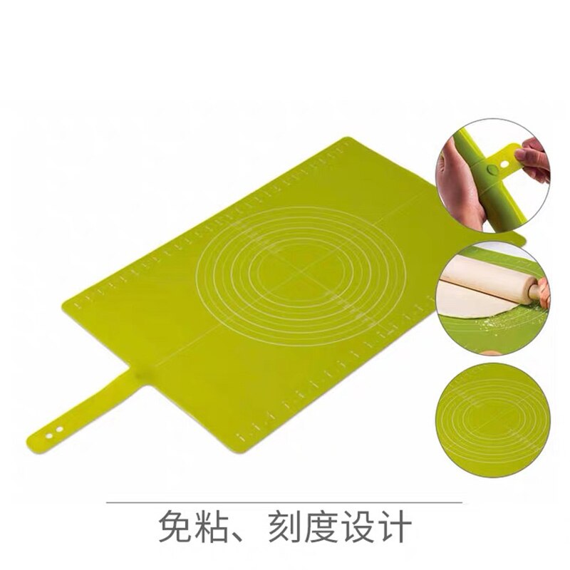 Joseph joseph Food Grade Silicone Kneading Mat Baking Mat With Scale Pizza Pastry Dough Tools Non-stick Rolling MatKitchen Suppl