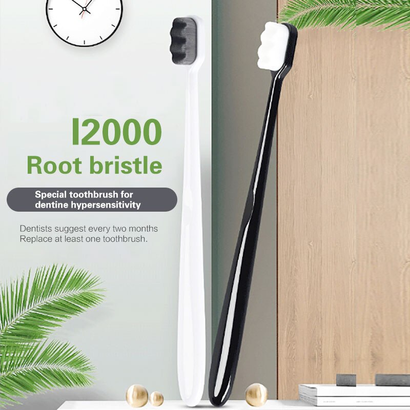 Soft Bristles Toothbrush Antibacterial Fiber Hair Abs Material Toothbrush For Pregnant Woman Child Adult Good Use Q3