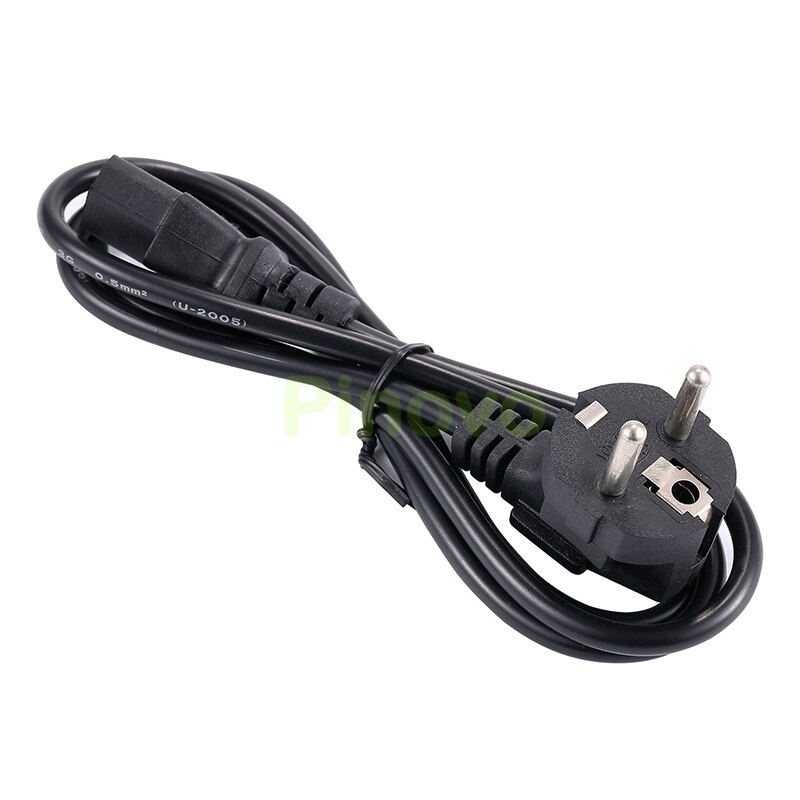 EU US plug AC Power Cord cable for laptop adapter lead Adapter: EU Power Cord