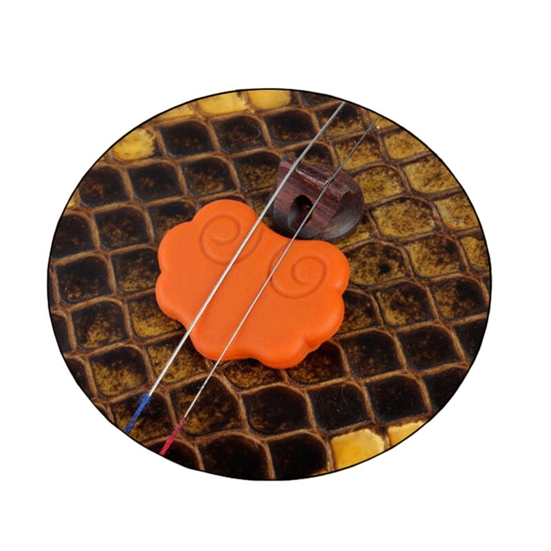 2 stk gummi erhu lydfilterputer for strengeinstrument tilbehør