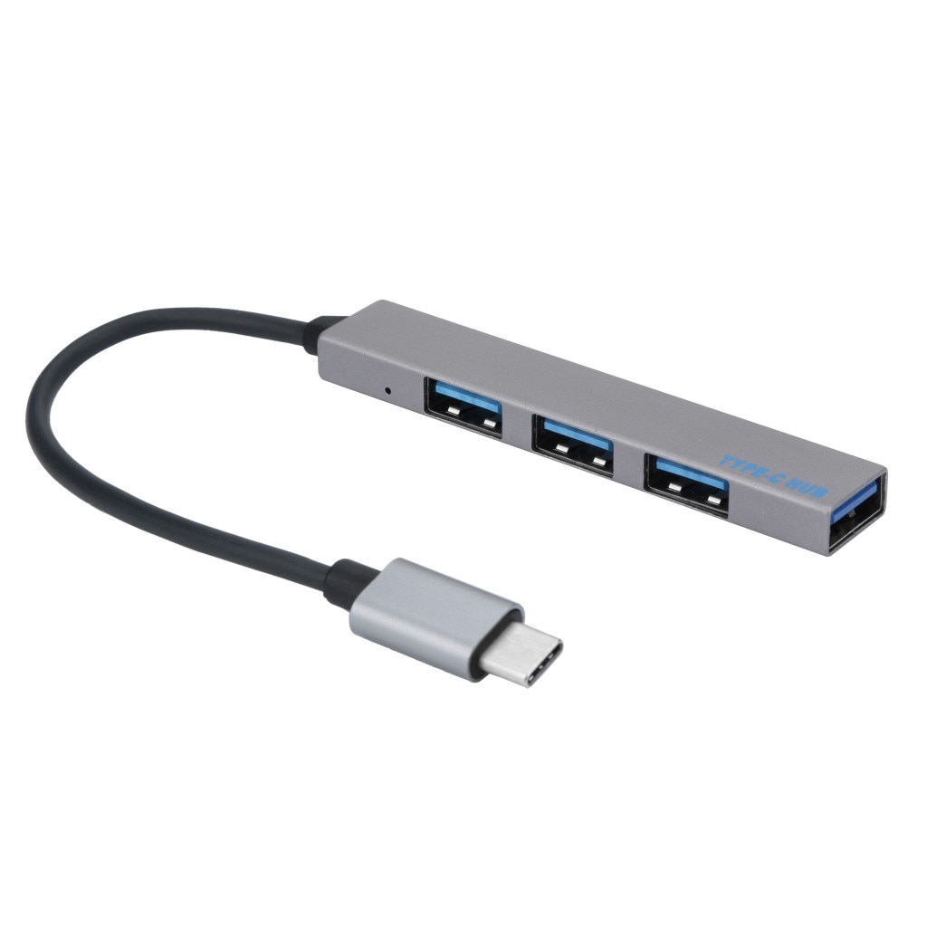 OMESHIN USB 3.0 TYPE-C High Speed Poort 4-Poort Data Transfer Opladen Hub ultradunne Mini