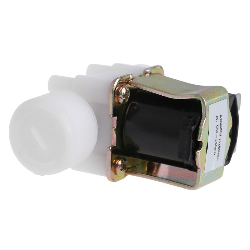 Électrovanne D'eau NC 220-240V G3/4 - 13,5mm, Options 90° Ou 180°, Pour Raccordement Tuyau