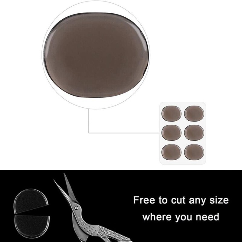 24 Pcs Drum Damper Gel Pad Silicone Drum Damping Soft Drum Damper Drum Snare Drum Mute Pad for Controlling Drum Sounds