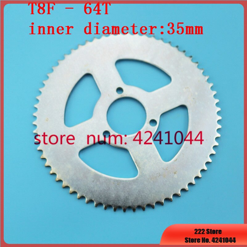 thumbnail image 2 of T8F Chain & Sprocket Set 11T 54T For 47cc 49cc Mini Dirt Bike ATV Quad 2 of 4