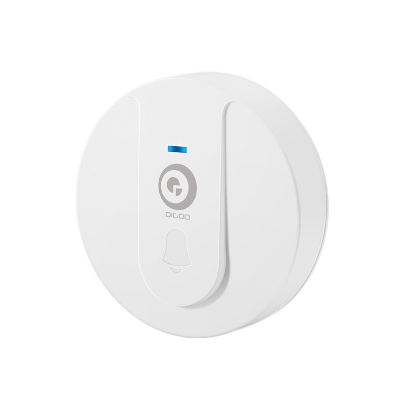 DIGOO DG-SD10 SD10 Transmitter Self-powered Waterproof Doorbell EU Plug Unique Sliding Button 58 Melodies DoorBell