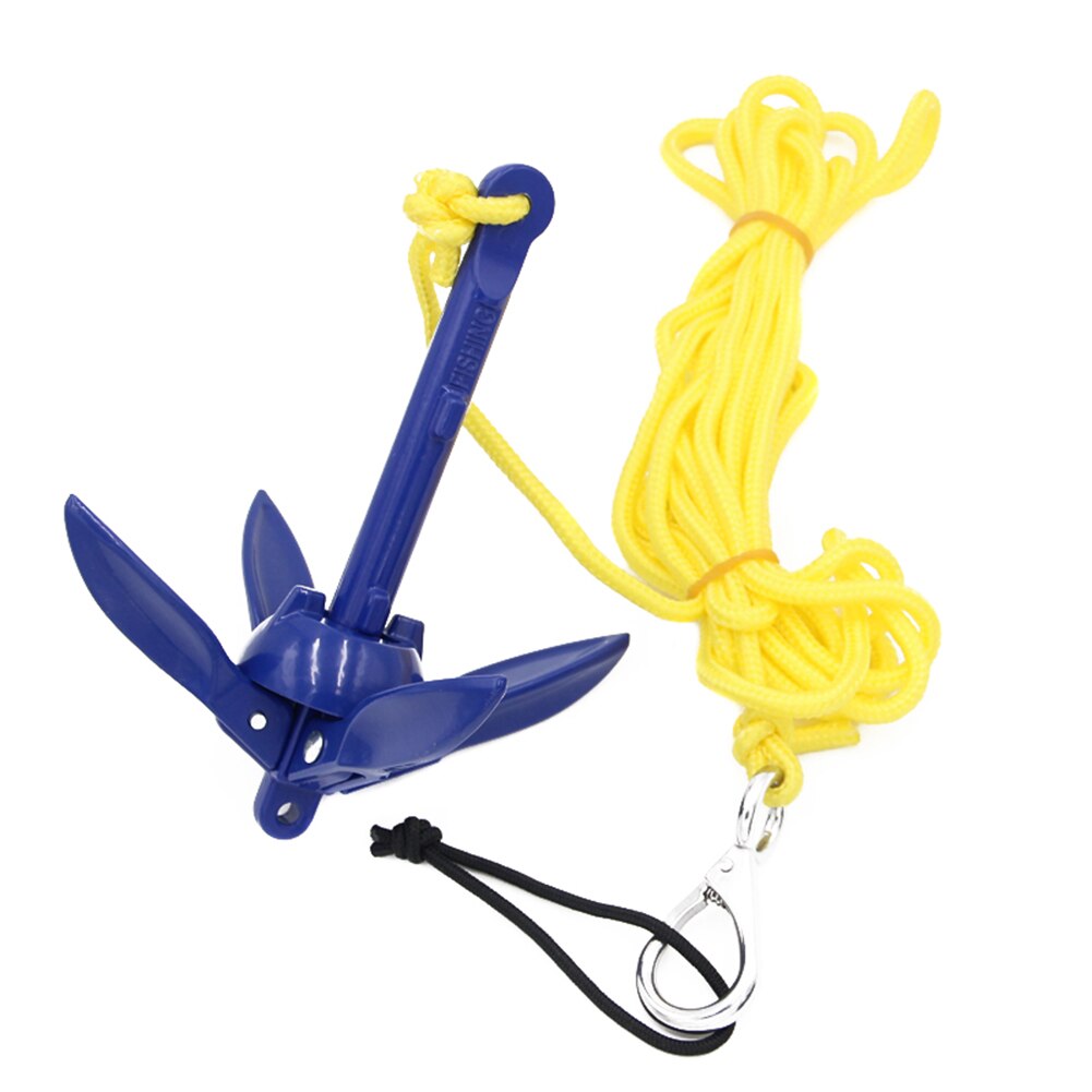 Kit d'ancrage pliable en aluminium avec corde, pour canoë Kayak petit bateau f-best