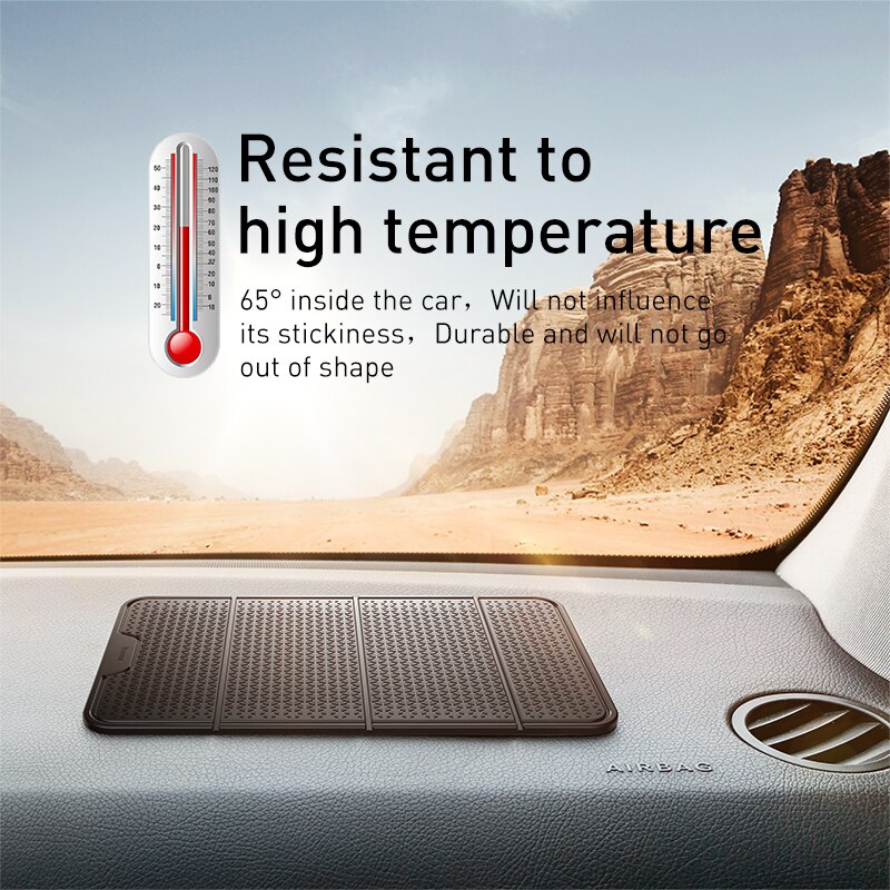 Baseus Car Phone Holder Universal Multifunction Nano Rubber Pad Car Mount Phone Support Non-slip Mobile Phone Wall Desk Sticker