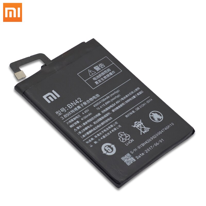 Xiao mi originele Telefoon Batterij BN42 VOOR Xiao Mi rode mi Hong mi 4 Originele vervanging batterijen hoge Capaciteit 4000mAh Gratis Tools