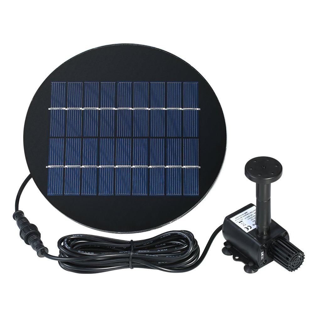 Solar Fountain Pump Solar Powered Water Pump Kit For Outdoor Garden Pond Swimming Pool