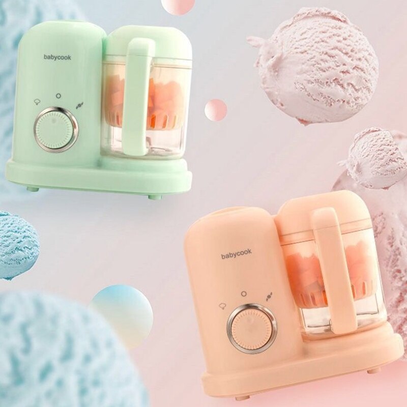 Baby Food Maker,Multi-Function Steamer Grinder Blender Mills Machine Auto Grinding Food Processor for Baby EU Plug