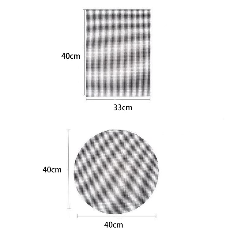 Esteras de parrilla para barbacoa, revestimiento antiadherente, revestimiento de lámina para cocinar, revestimiento de parrilla resistente al calor, alfombra de malla para accesorios de barbacoa para el hogar