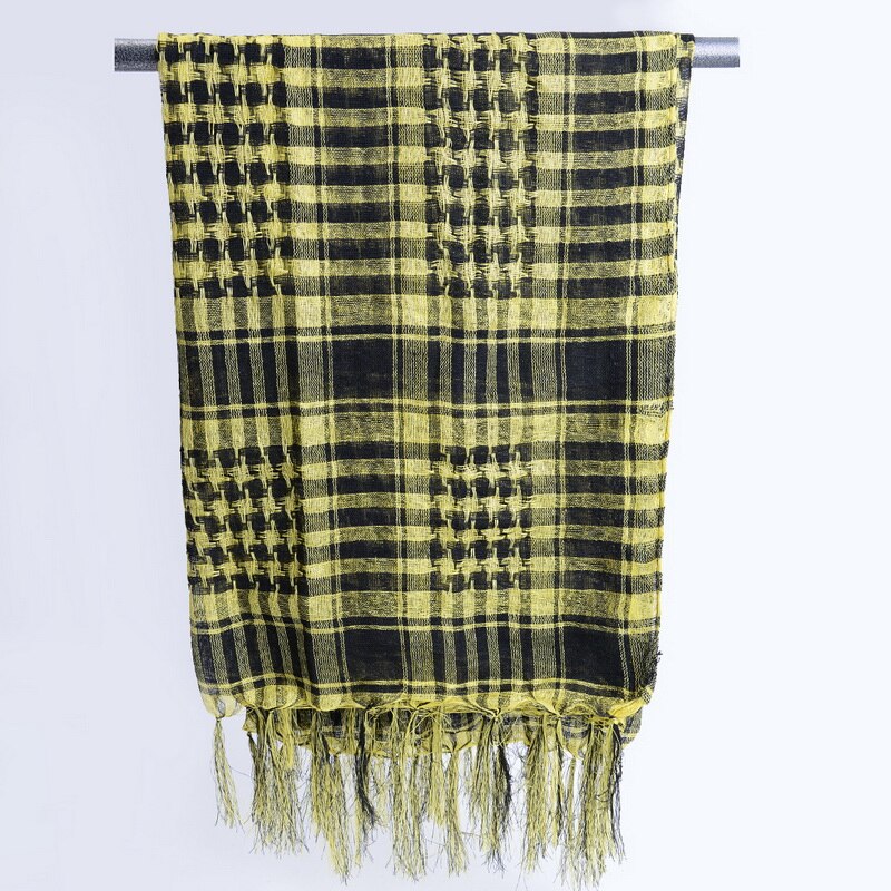 Unisex Sjaals Mode Vrouwen Mannen Arabische Shemagh Keffiyeh Palestina Sjaal Wrap Lente Plaid Sjaal Voor Vrouwen