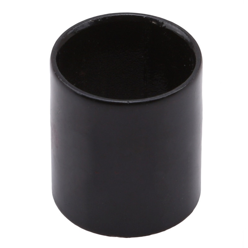 Musikinstrumentenzubehör, finger-slide-spielzeug aus schwarzem, verchromtem stahl