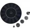 Solar Fontein Waterpomp Fontein Licht Ronde Drijvende Fontein Waterpomp Led Licht Tuin Decoratie Vogel Bad Fontein Licht: TYPE2