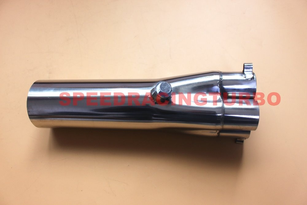 SPEEDRACINGTURBO Cabecera de escape colector de deslizamiento en 1 3/4 "tubo de 3,5" únicas los colectores de acero inoxidable colector de escape