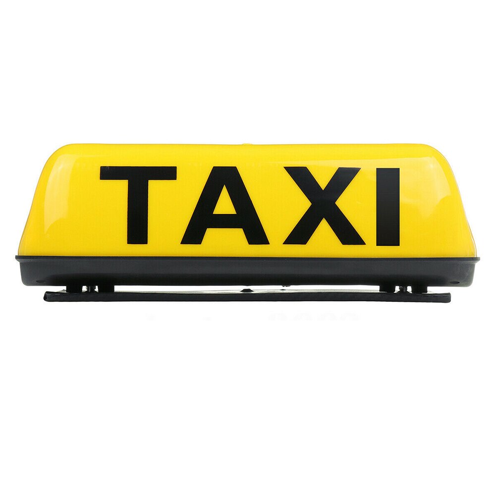 Vehicle Illuminated Cab Roof Taxi Top Light Sign Lamp Topper Replacement Waterproof Led Universal Magnetic Dome Accessories
