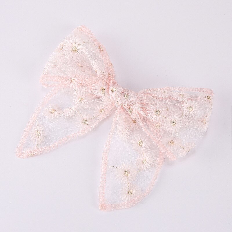 Haarnadeln, haarspangen, bestickte blumen, haarbänder, schleifen, haarspangen, süße haarspangen, prinzessinnen-haarspangen, accessoires, haargummis: 2