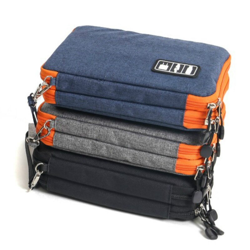 Reizen Draagbare Elektronische Accessoires Case Datakabel Organisator Zak Draagtas Voor Ipad Power Usb Flash Drive Lader