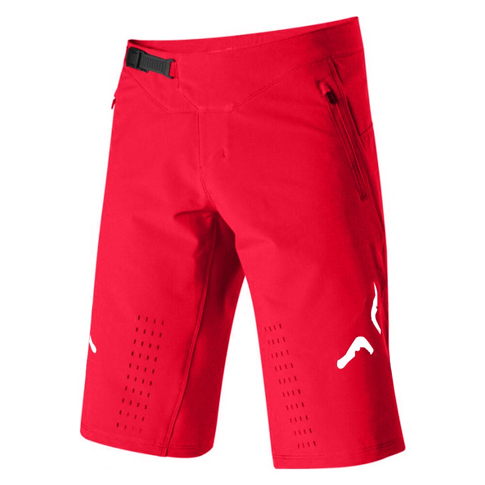 Dirt MoFox-pantalones cortos MX DH para hombre, Shorts para ciclismo de jamlas, Motocross, descenso, todoterreno: XXL38 / Rosso