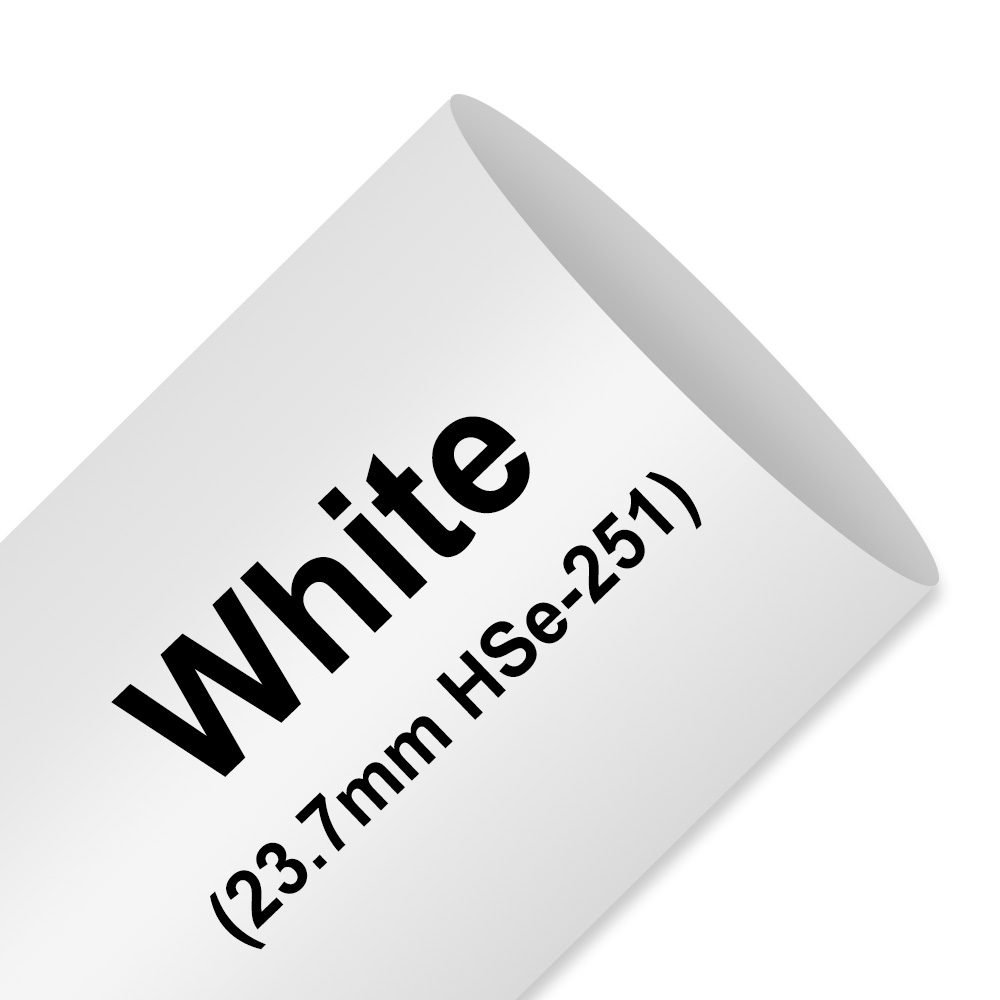 for Brother Heat Shrink Tube Tape HSe231 HSe221 HSe211 HSe631 HSe621 HSe611 HSe241 HSe251 Label Compatible Brother Label Printer: light yellow