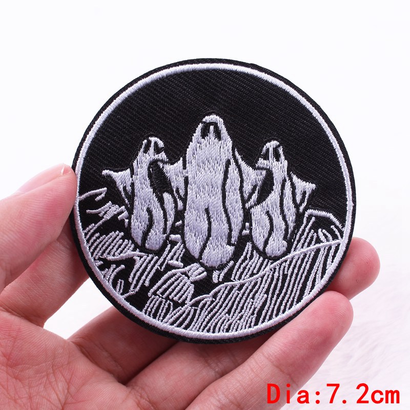 Prajña Ruimte Patches Ijzer Op Astronauten Aliens Ufo Patch Mode Geborduurde Patch Voor Kleding Stickers Applique Decor Diy Patch: Roze