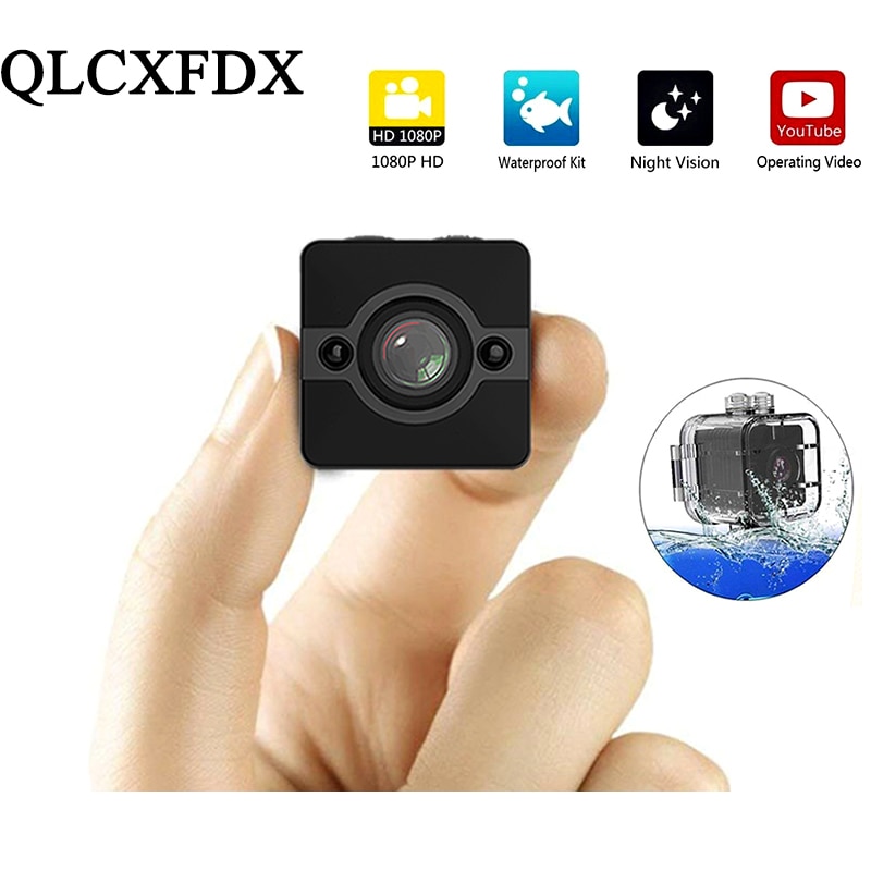SQ12 Mini Ip Camera Hd 1080P Waterdicht Groothoek Lens Camcorder Sport Dvr Infrarood Nachtzicht Micro Cam kleine Camera 'S